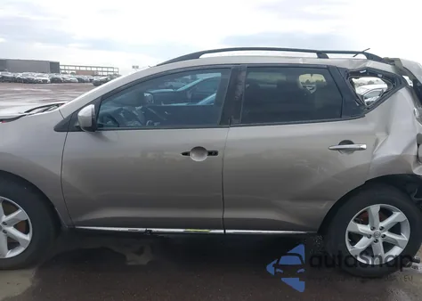 2009 Nissan Murano S z USA, uszkodzony, nr VIN JN8AZ18UX9W028460